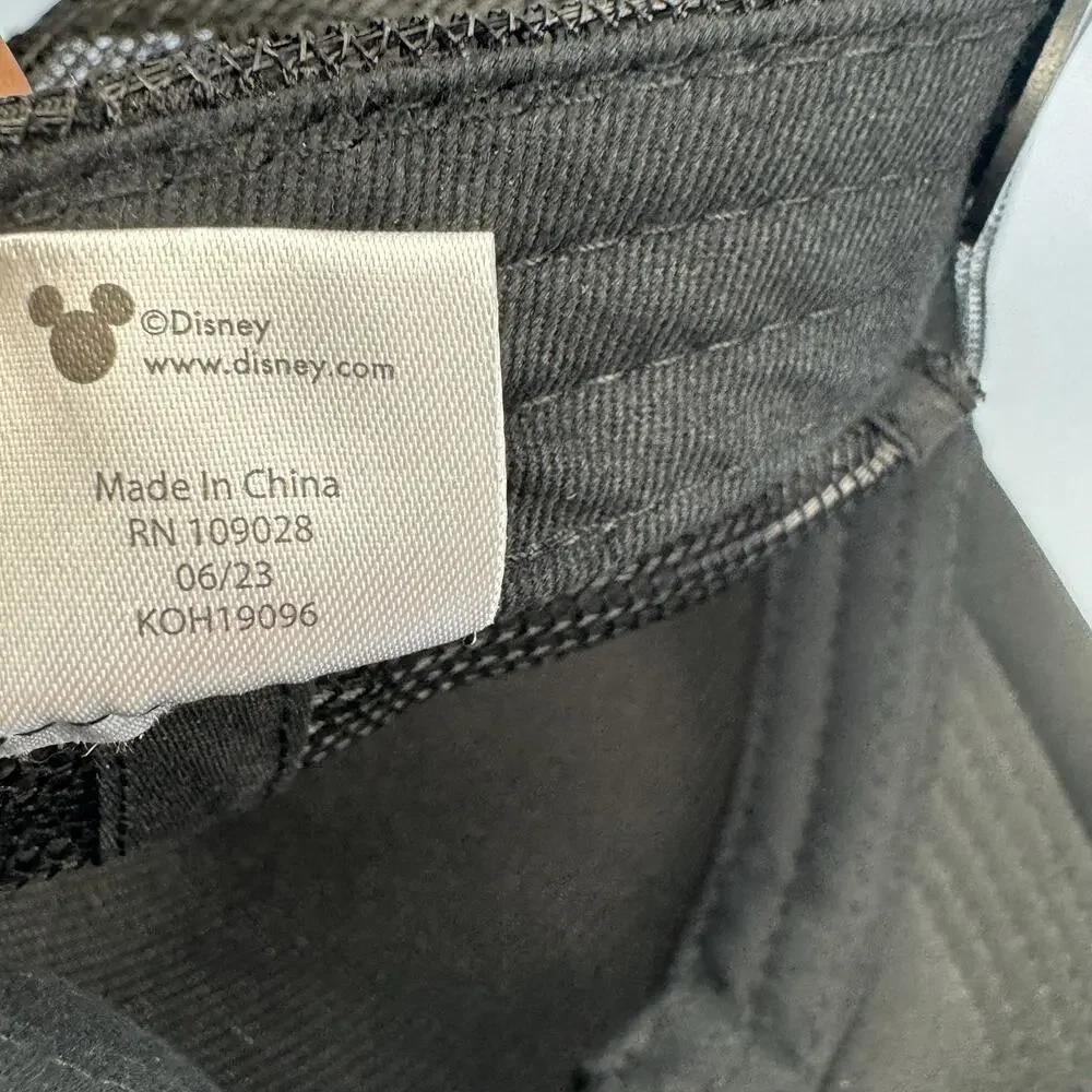 Disney Mickey Mouse Unisex Adjustable‎ Baseball Hat Cap Black NEW